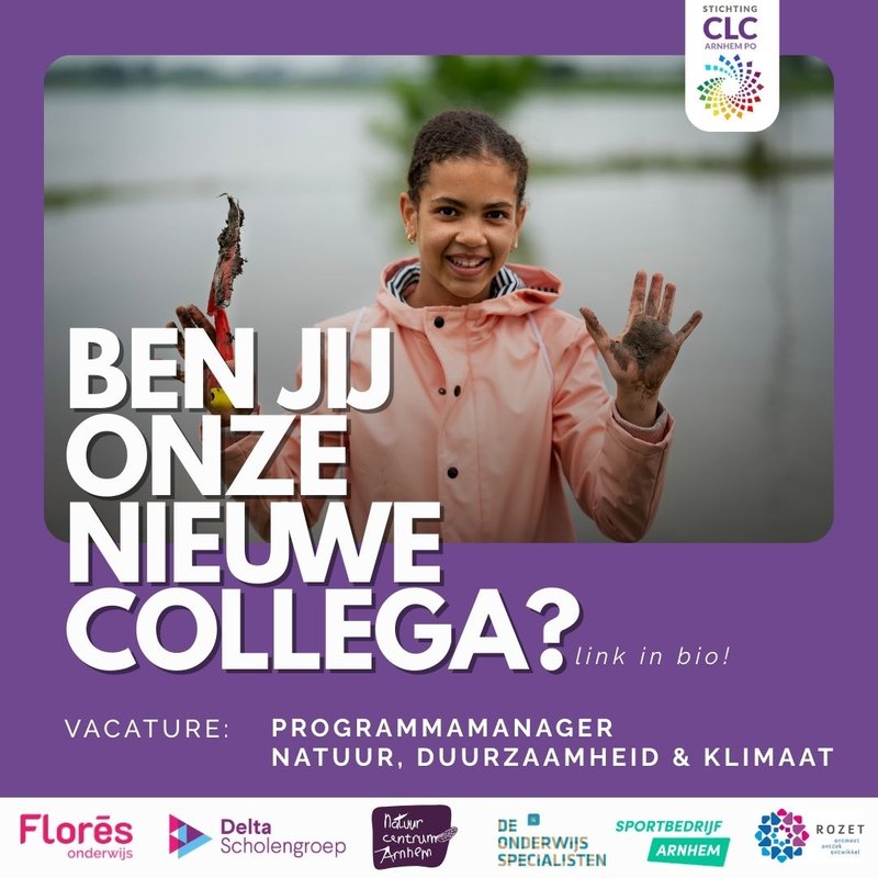 Vacature programmamanager Natuur, Duurzaamheid & Klimaat