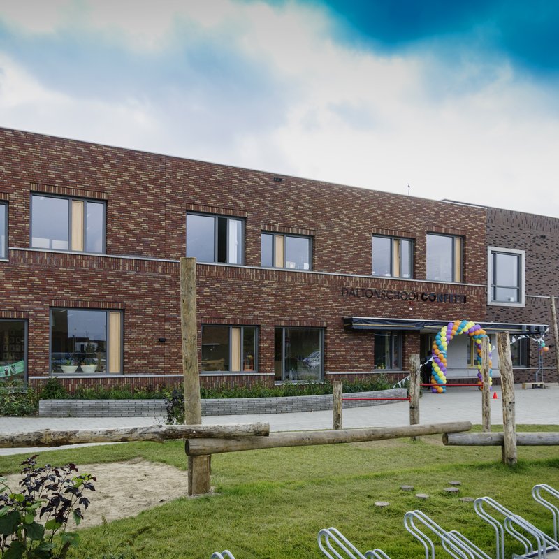 Nieuwbouw Daltonschool Confetti officieel geopend